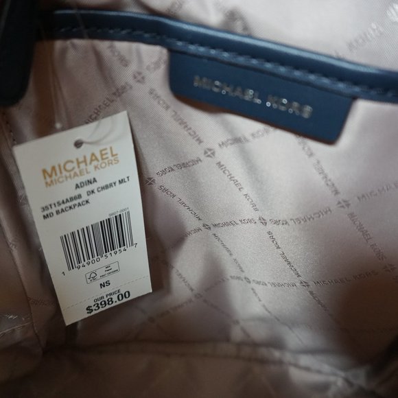 Michael Kors Adina Medium Backpack MK Dark Chambry main image 6
